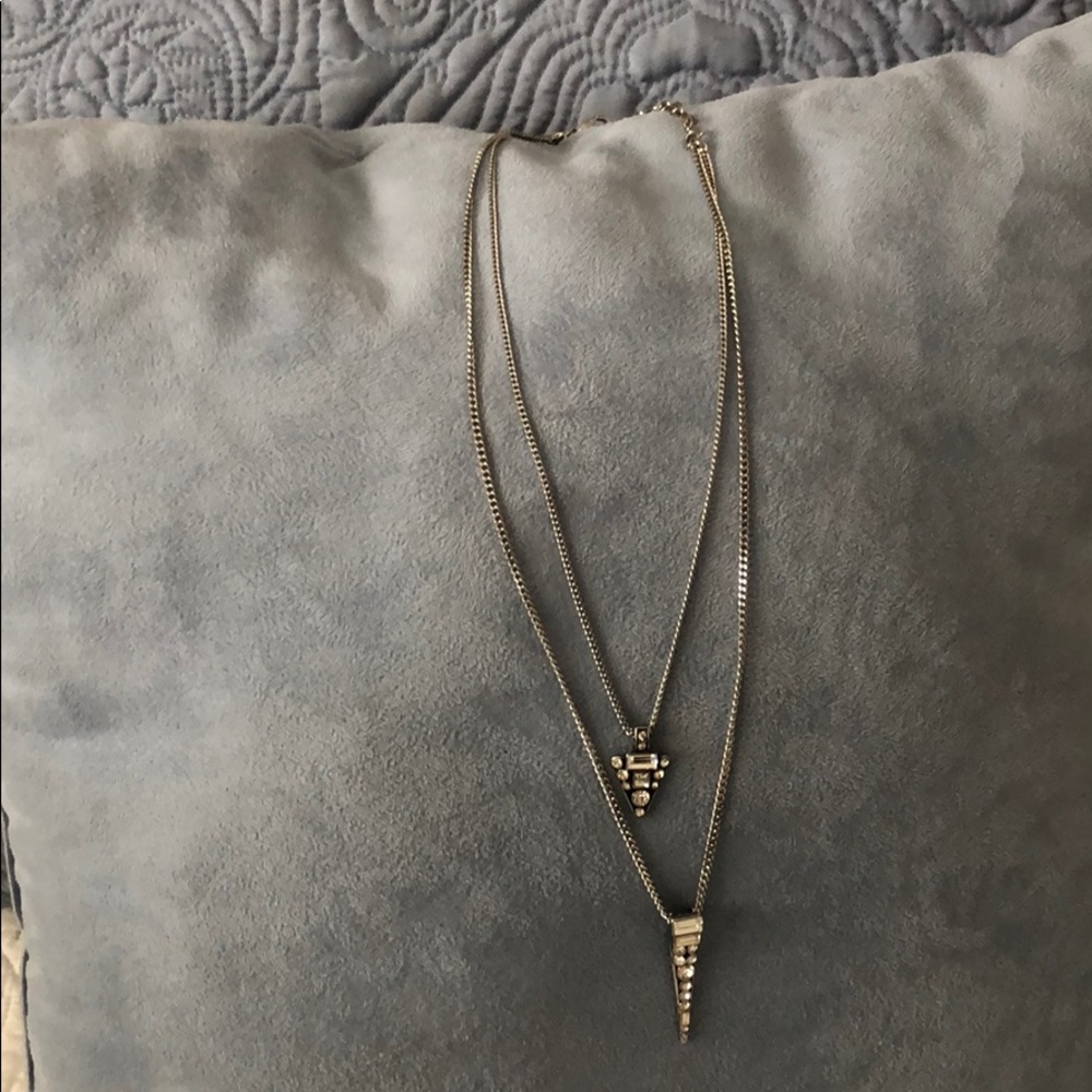 Arrow dual necklace